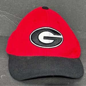 NCAA Top of the World Georgia Bulldogs Red & Black Hat One Size Pre-owned